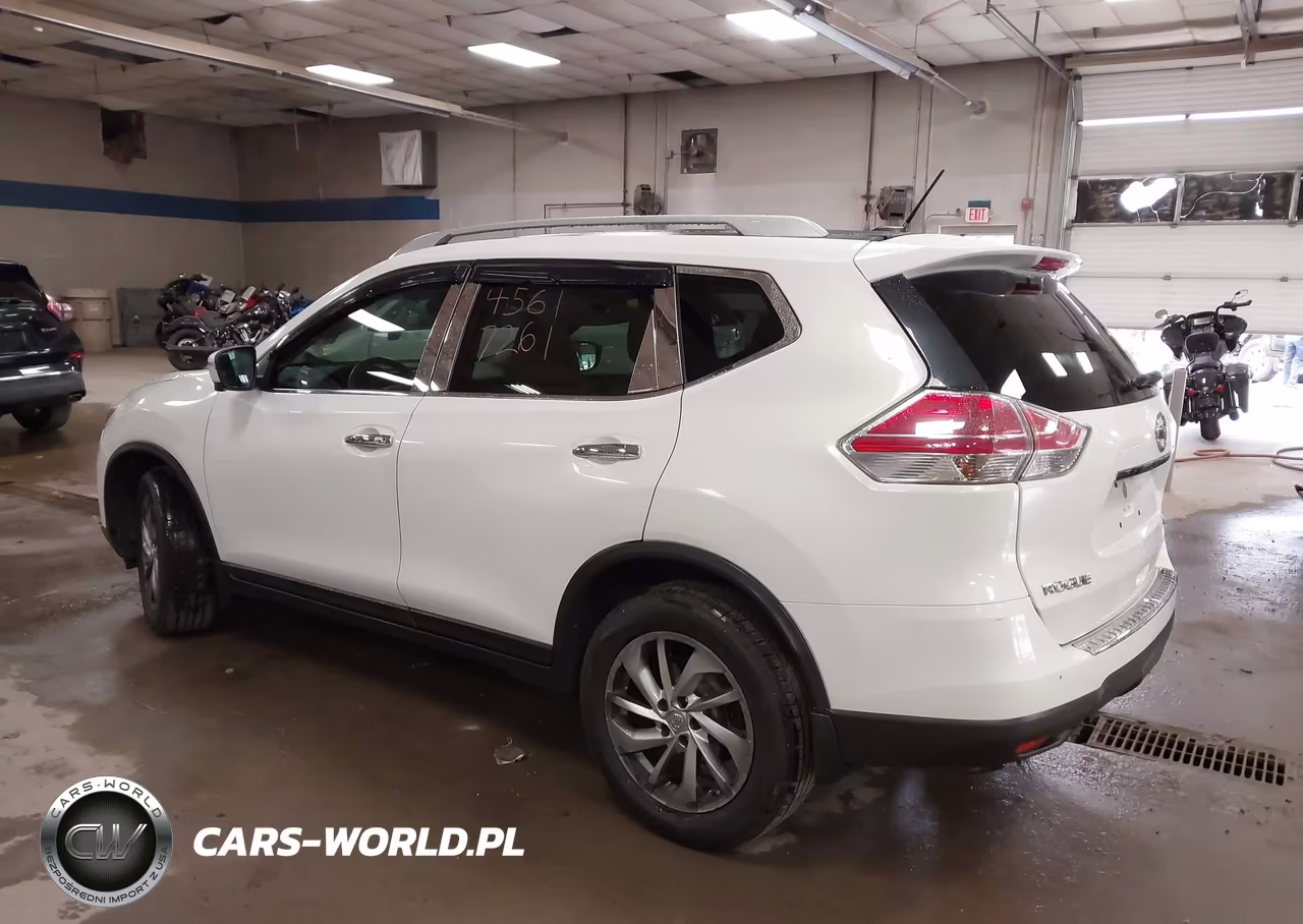 2014 Nissan Rogue S-Sl-Sv VIN:5N1AT2MV6EC803751 - 3