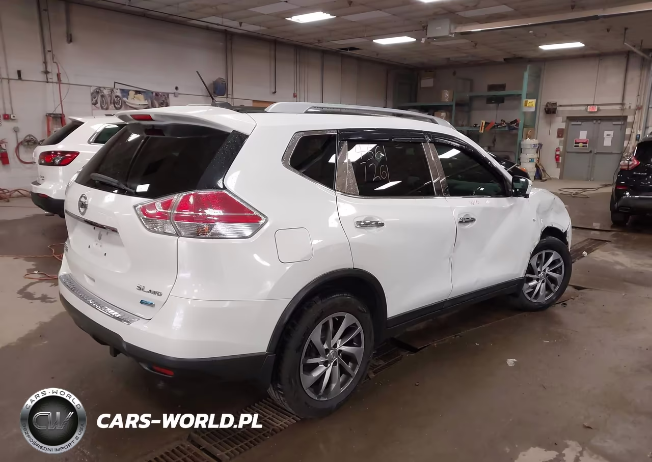 2014 Nissan Rogue S-Sl-Sv VIN:5N1AT2MV6EC803751 - 4