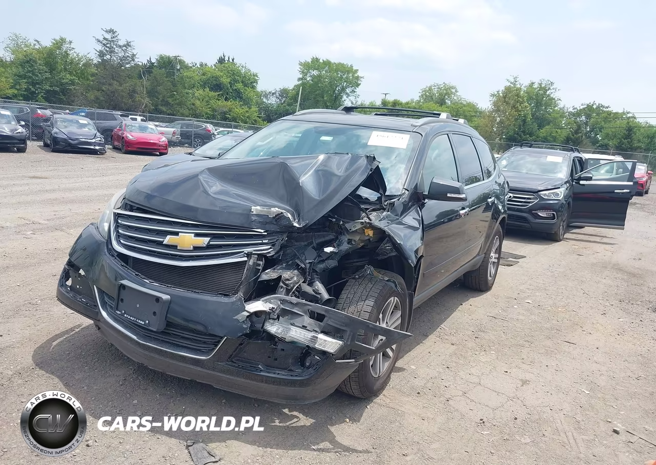 2015 Chevrolet Traverse Lt VIN:1GNKVHKD8FJ138954 - 2