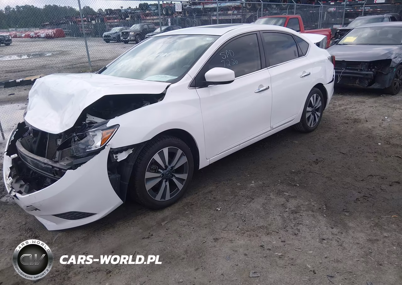 2019 Nissan Sentra Sv VIN:3N1AB7AP8KY426033 - 2
