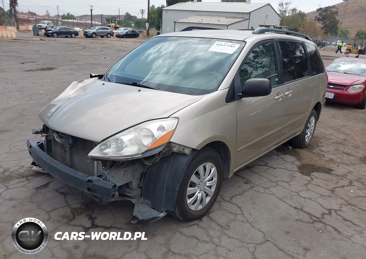 2010 Toyota Sienna Le VIN:5TDKK4CC6AS329185 - 2
