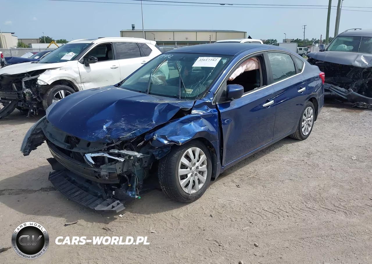 2017 Nissan Sentra S VIN:3N1AB7APXHY374798 - 2