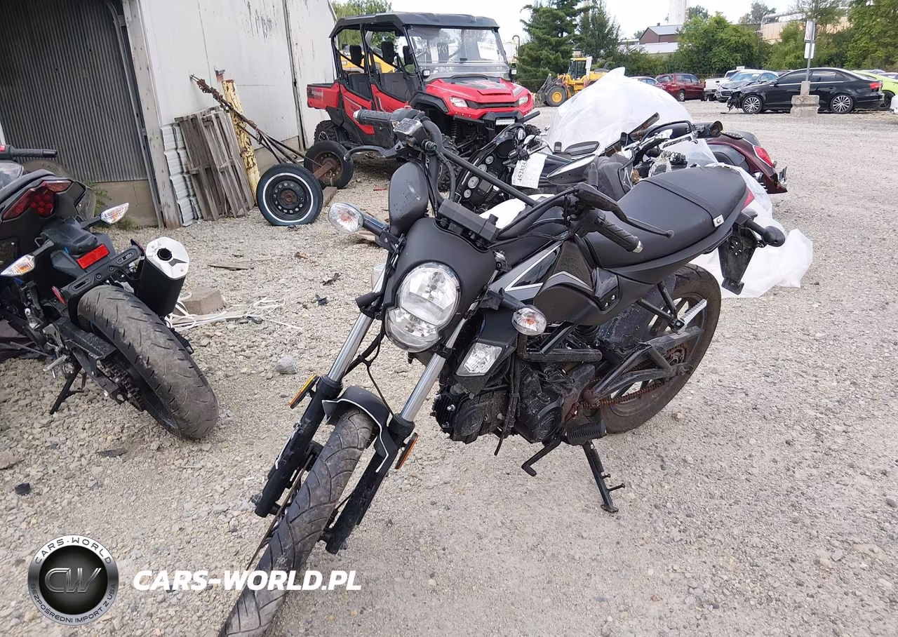 2022 Kymco Usa Inc K-Pipe 125 VIN:LC2B3G089NC100244 - 2