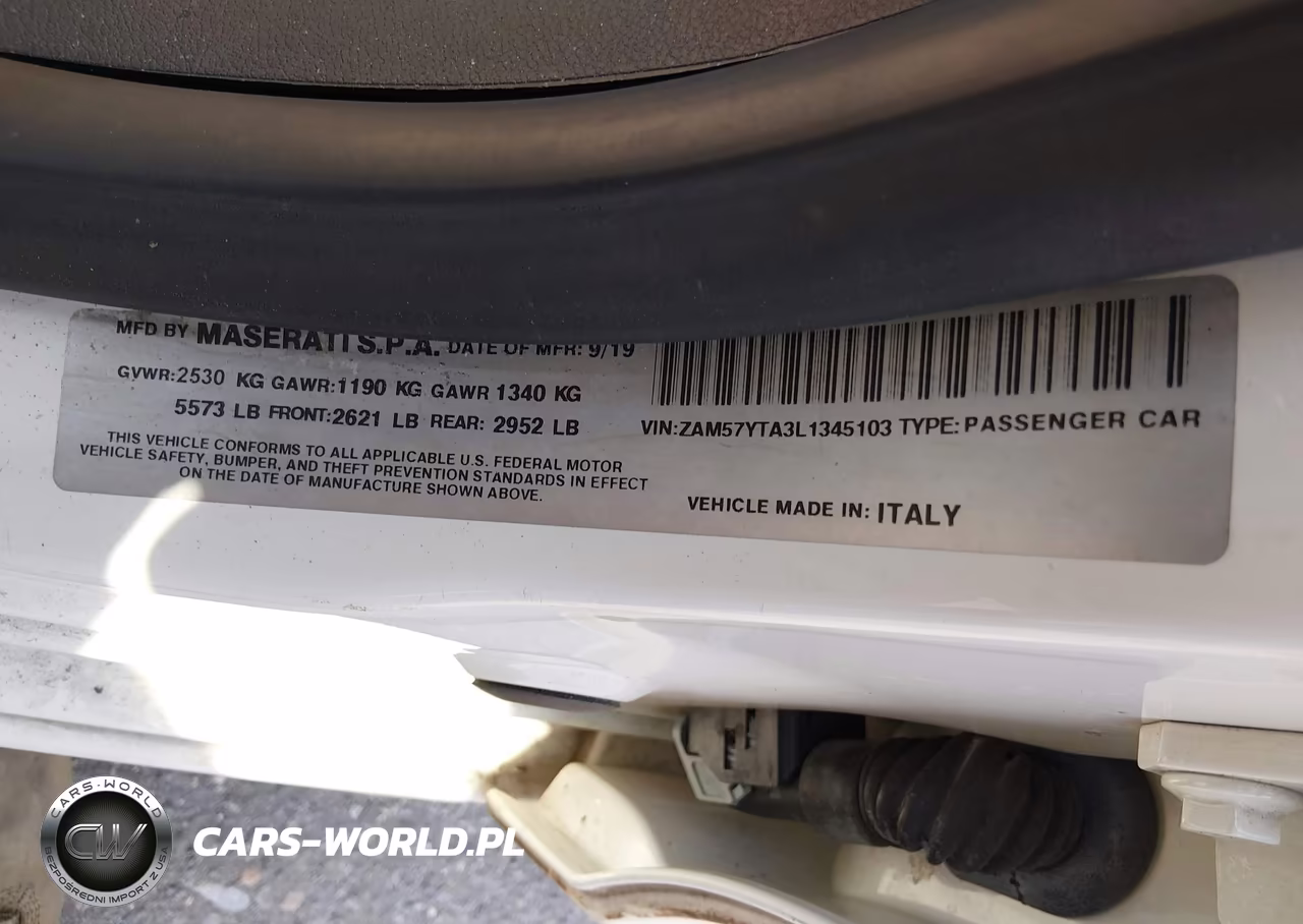 2020 Maserati Ghibli S Q4 VIN:ZAM57YTA3L1345103 - 9