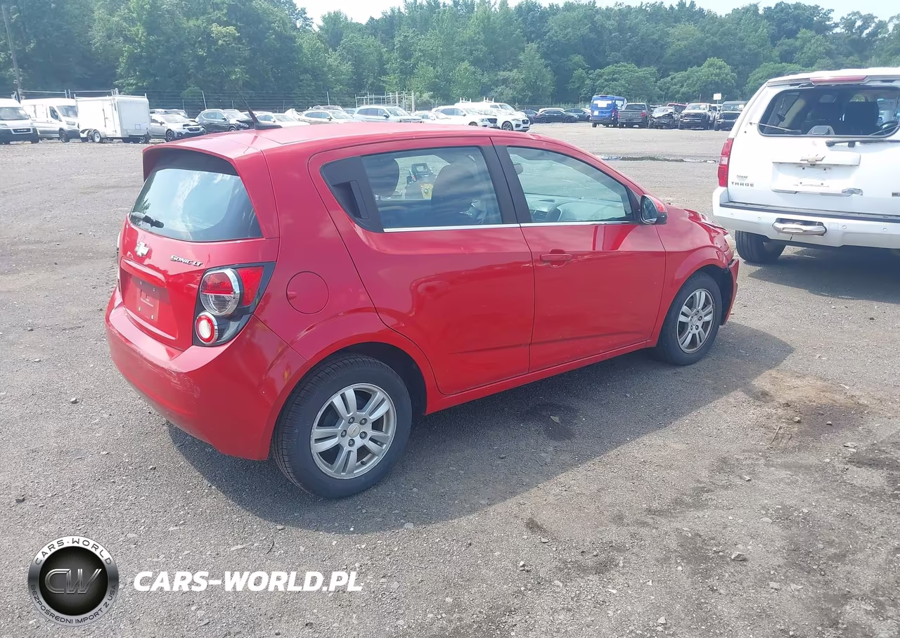 2012 Chevrolet Sonic 2Lt VIN:1G1JC6SH8C4167309 - 4