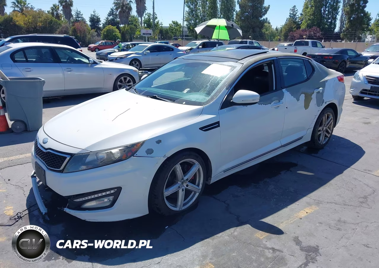 2013 Kia Optima Sx VIN:5XXGR4A65DG107256 - 2
