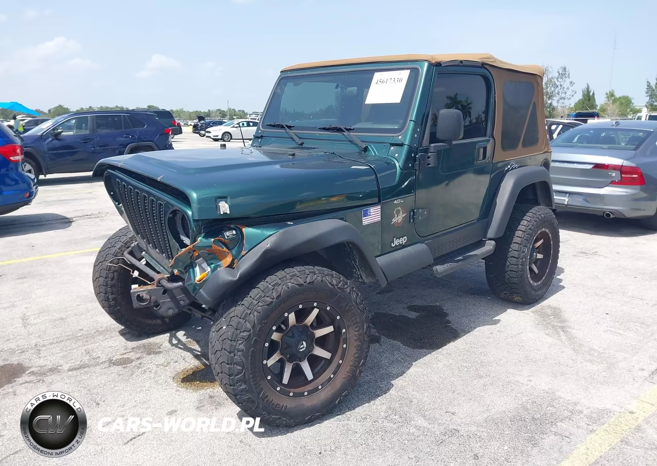 2000 Jeep Wrangler Sahara VIN:1J4FA59S1YP733423 - 2