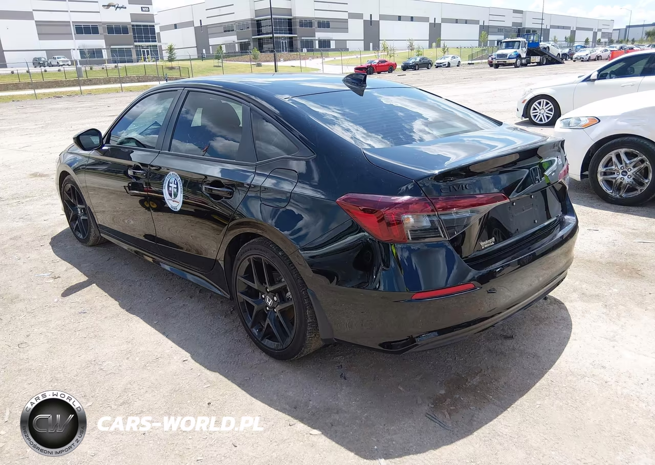 2026 Honda Civic Sport VIN:2HGFE2F53TH546254 - 3