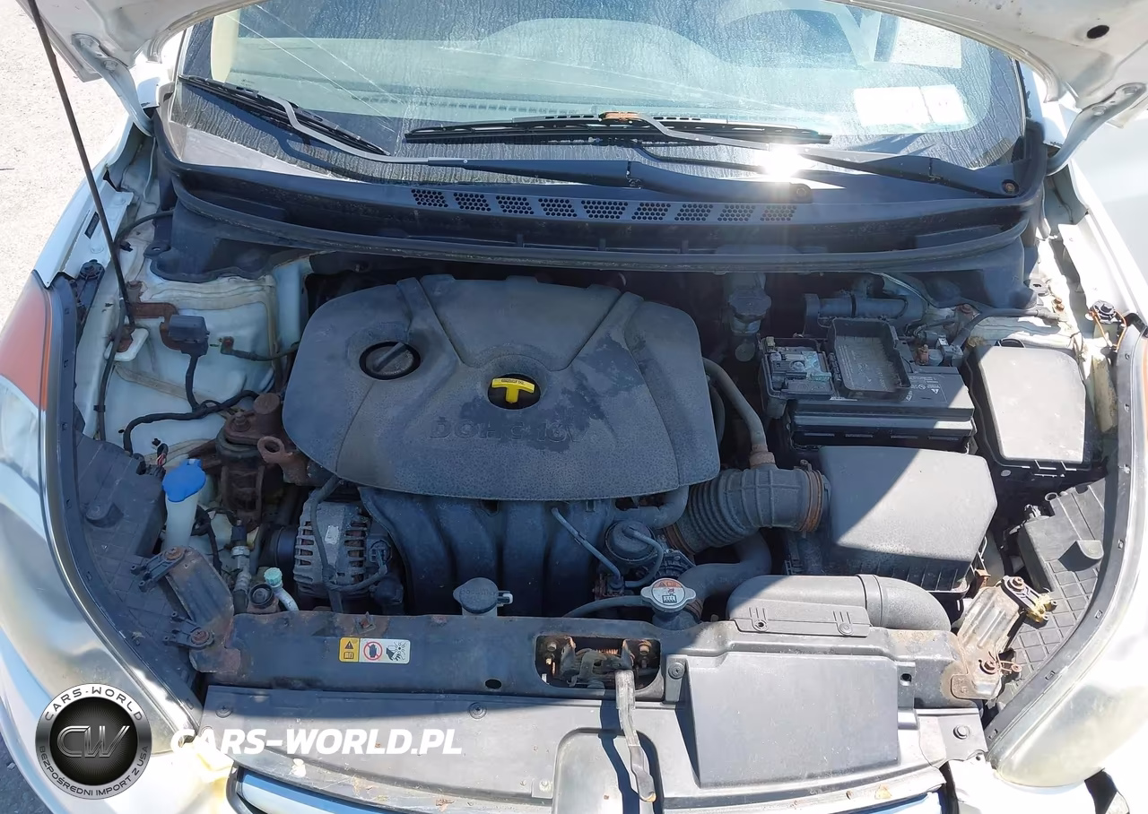2013 Hyundai Elantra Gls VIN:5NPDH4AE9DH333978 - 10