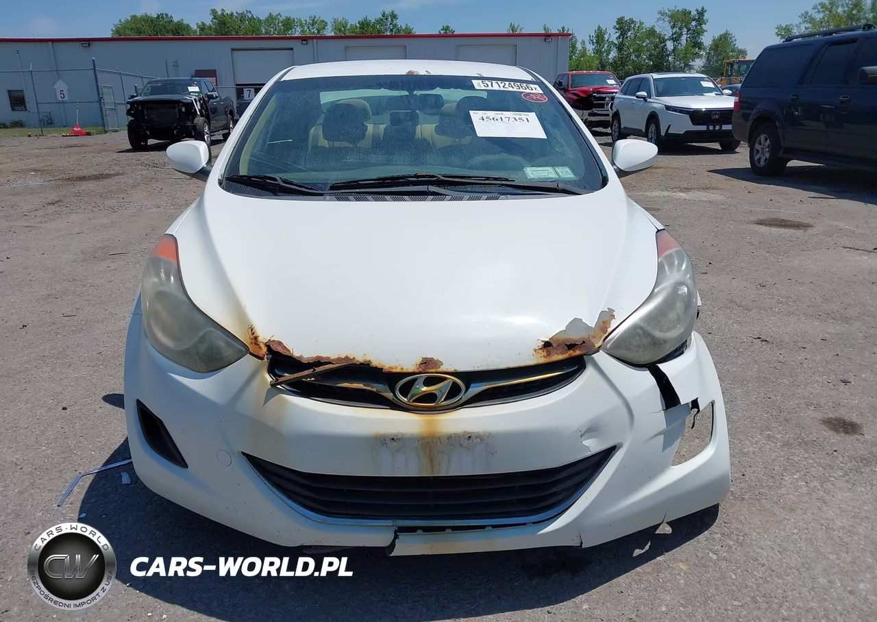 2013 Hyundai Elantra Gls VIN:5NPDH4AE9DH333978 - 12