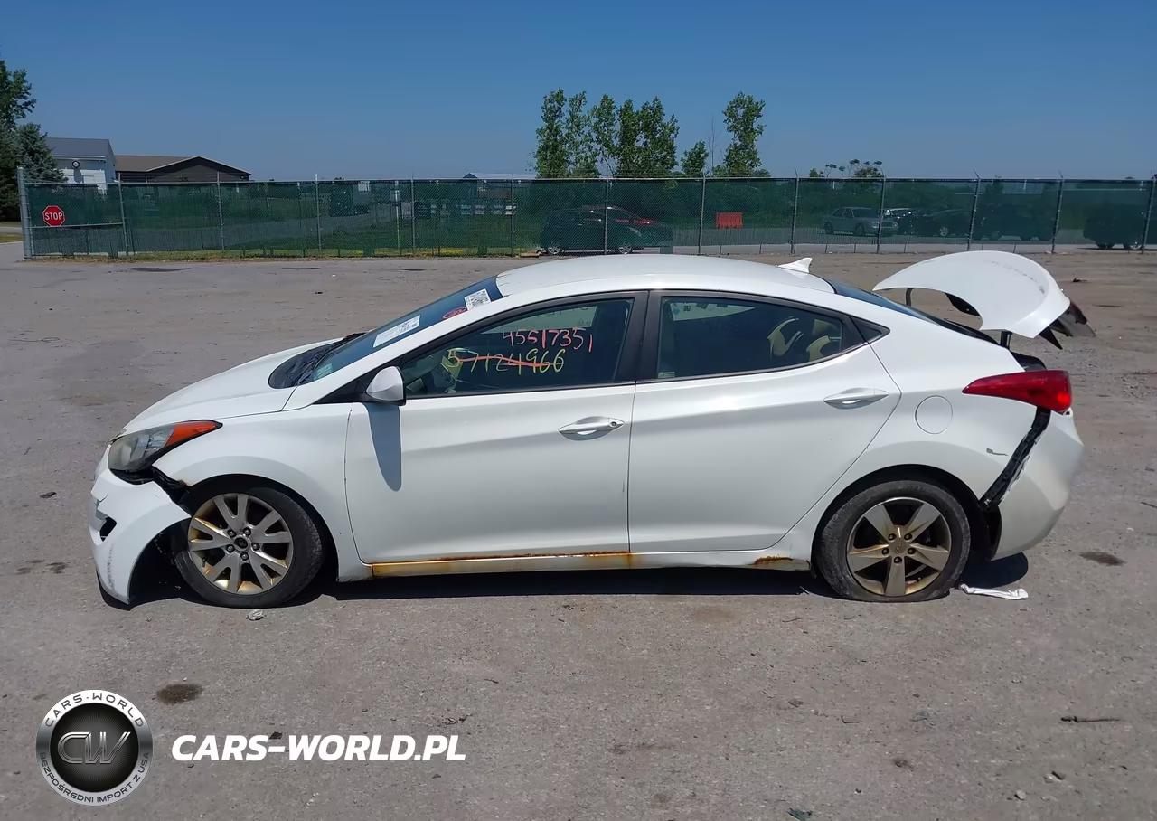 2013 Hyundai Elantra Gls VIN:5NPDH4AE9DH333978 - 14