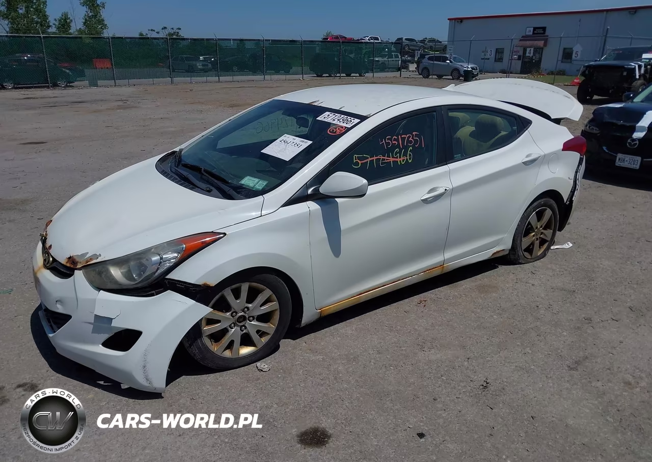2013 Hyundai Elantra Gls VIN:5NPDH4AE9DH333978 - 2