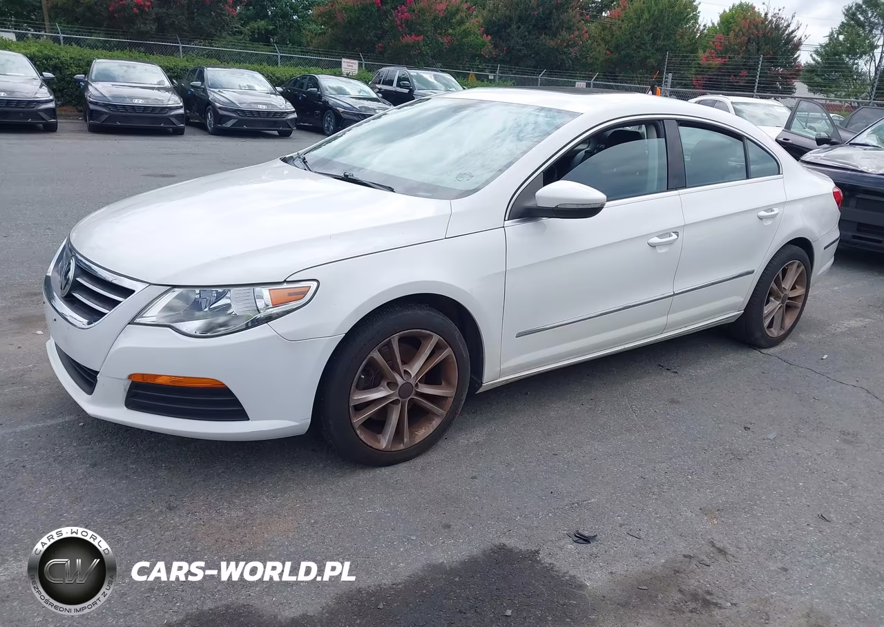 2012 Volkswagen Cc Sport VIN:WVWMN7AN4CE501079 - 2