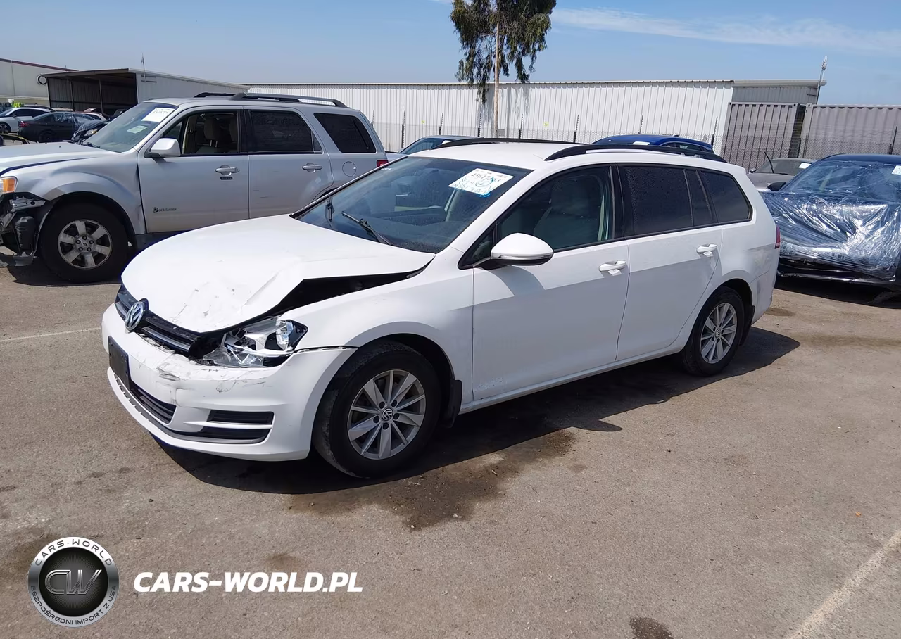 2015 Volkswagen Golf Sportwagen Tsi S 4-Door VIN:3VWC17AU8FM500981 - 2