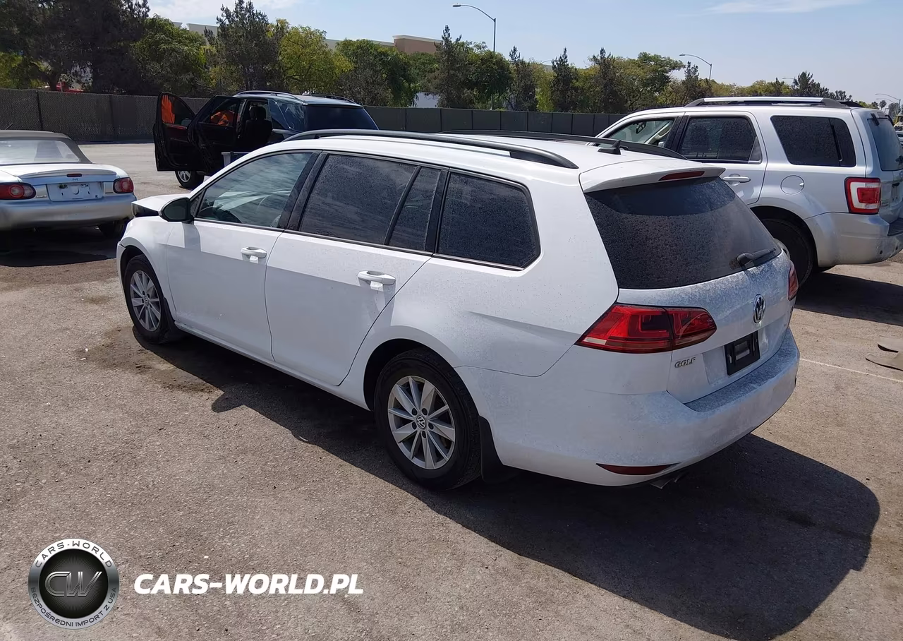 2015 Volkswagen Golf Sportwagen Tsi S 4-Door VIN:3VWC17AU8FM500981 - 3