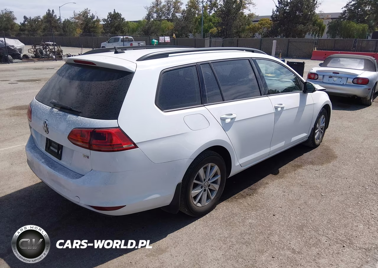 2015 Volkswagen Golf Sportwagen Tsi S 4-Door VIN:3VWC17AU8FM500981 - 4