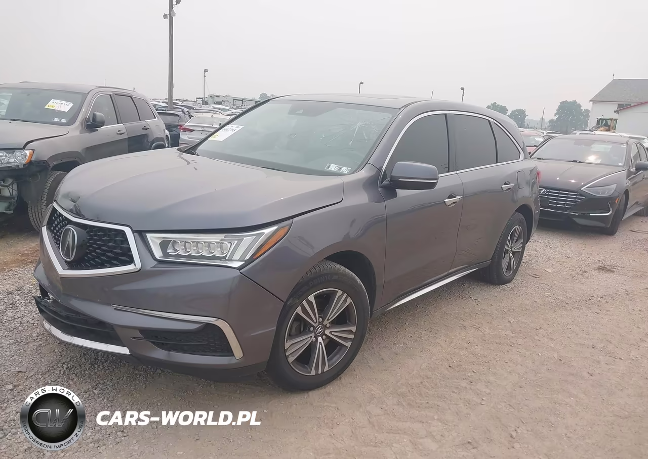 2017 Acura Mdx VIN:5FRYD4H32HB011977 - 2
