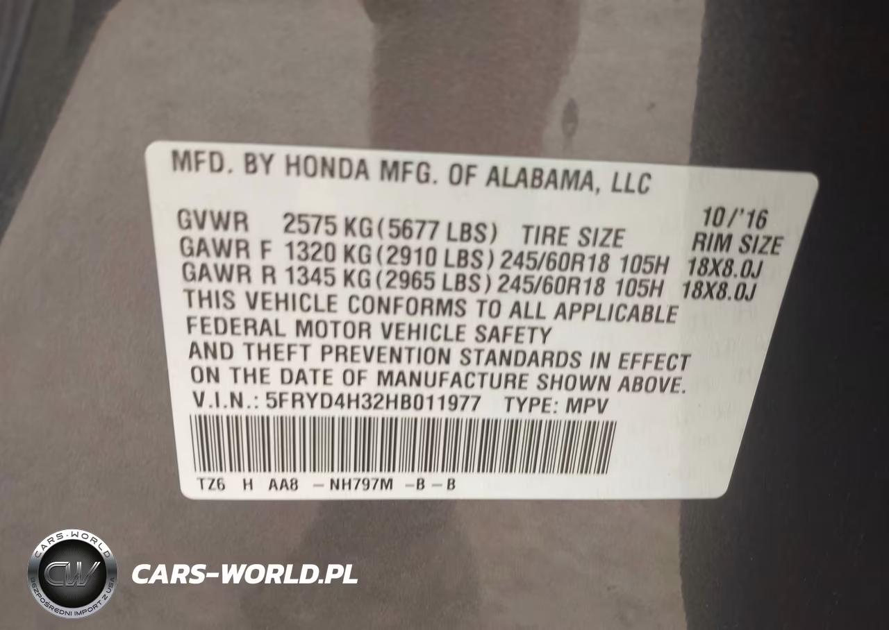 2017 Acura Mdx VIN:5FRYD4H32HB011977 - 9