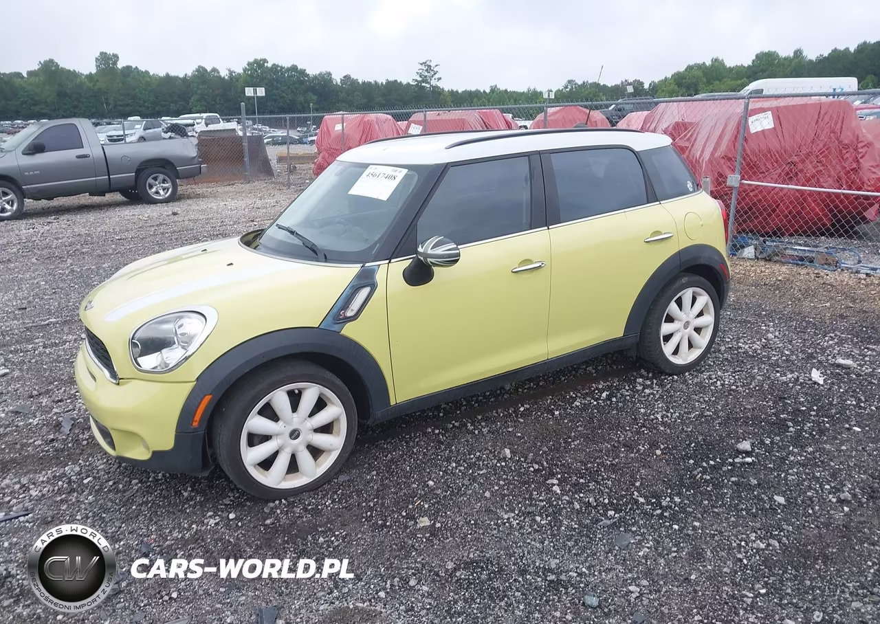 2011 Mini Cooper S Countryman VIN:WMWZC3C57BWL80376 - 2