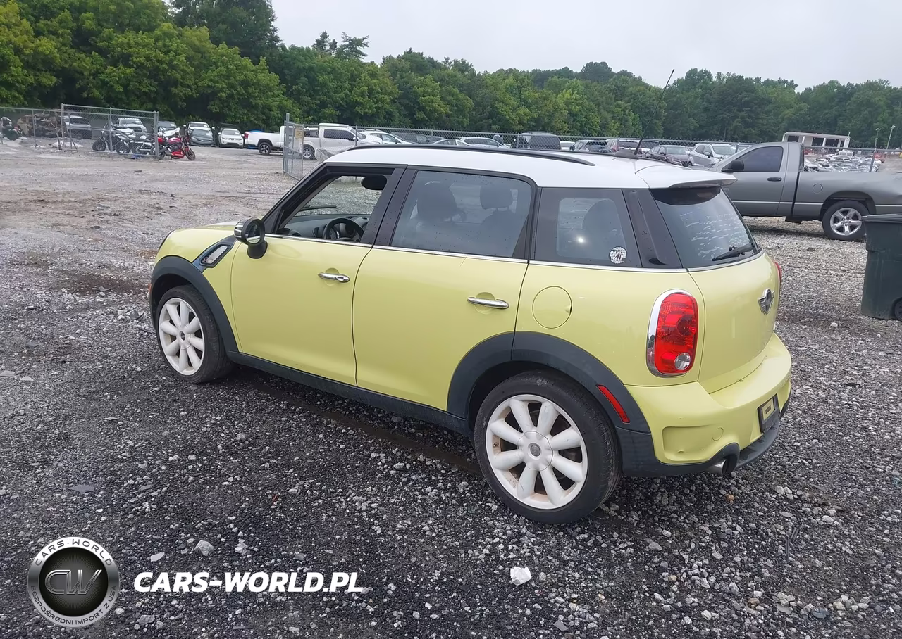 2011 Mini Cooper S Countryman VIN:WMWZC3C57BWL80376 - 3
