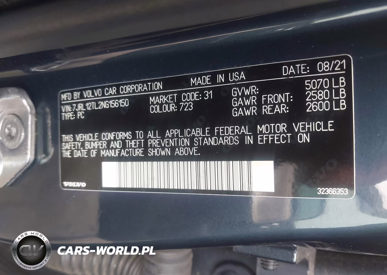 2022 Volvo S60 B5 Inscription VIN:7JRL12TL2NG156150 - 9