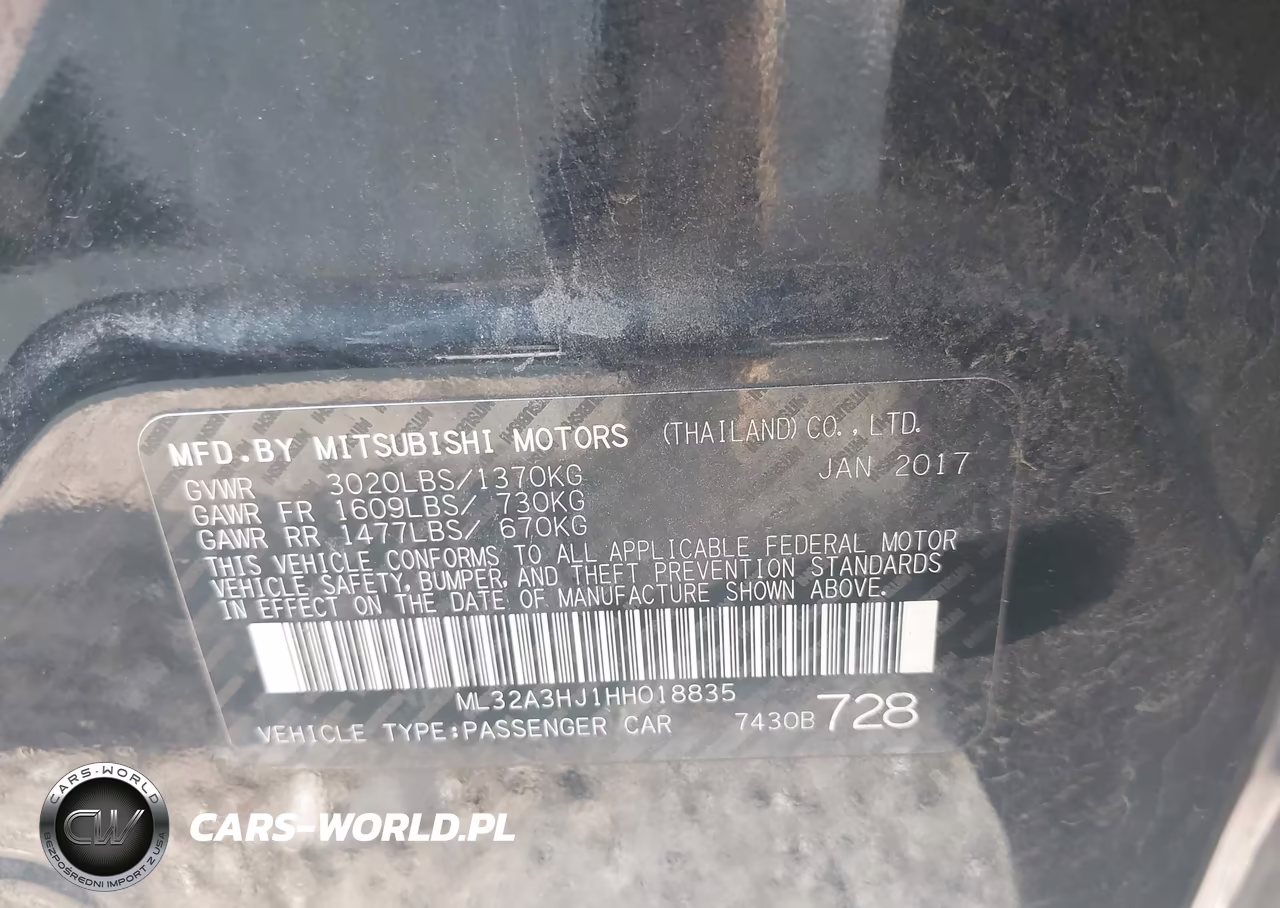 2017 Mitsubishi Mirage Es VIN:ML32A3HJ1HH018835 - 9