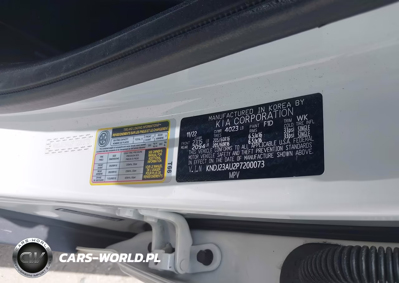 2023 Kia Soul S VIN:KNDJ23AU2P7200073 - 9