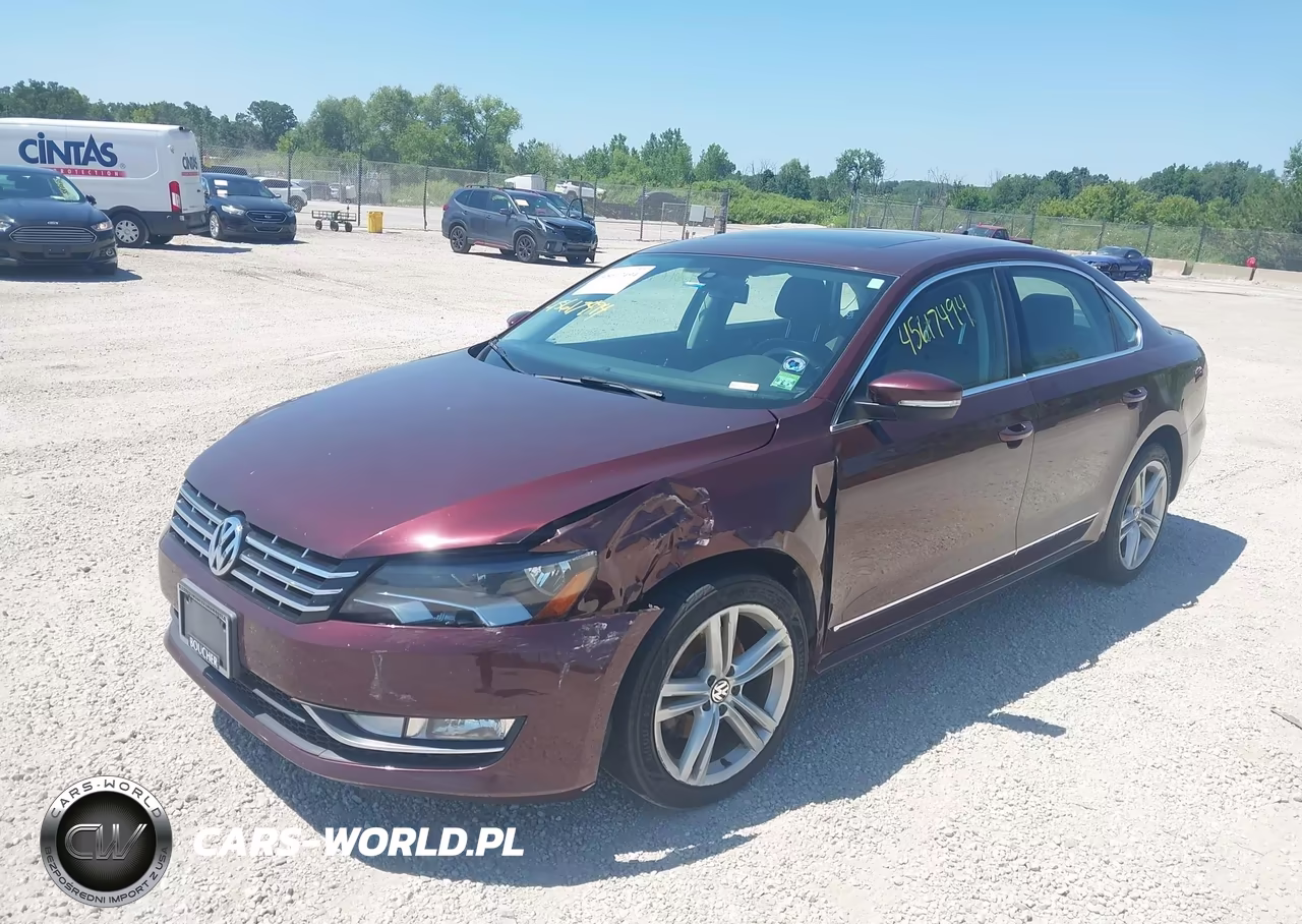 2014 Volkswagen Passat 2.0L Tdi Sel Premium VIN:1VWCN7A3XEC028679 - 2