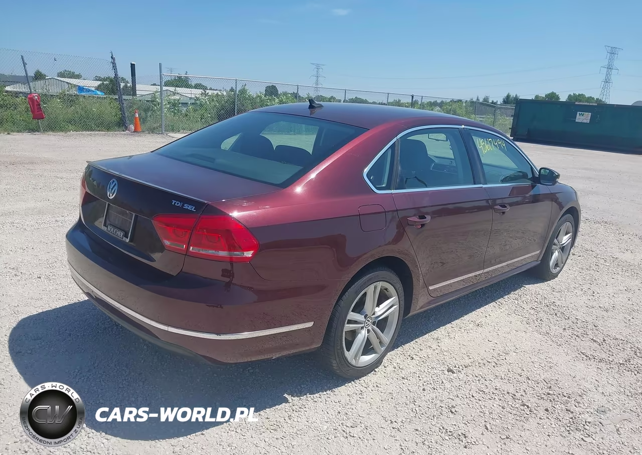 2014 Volkswagen Passat 2.0L Tdi Sel Premium VIN:1VWCN7A3XEC028679 - 4