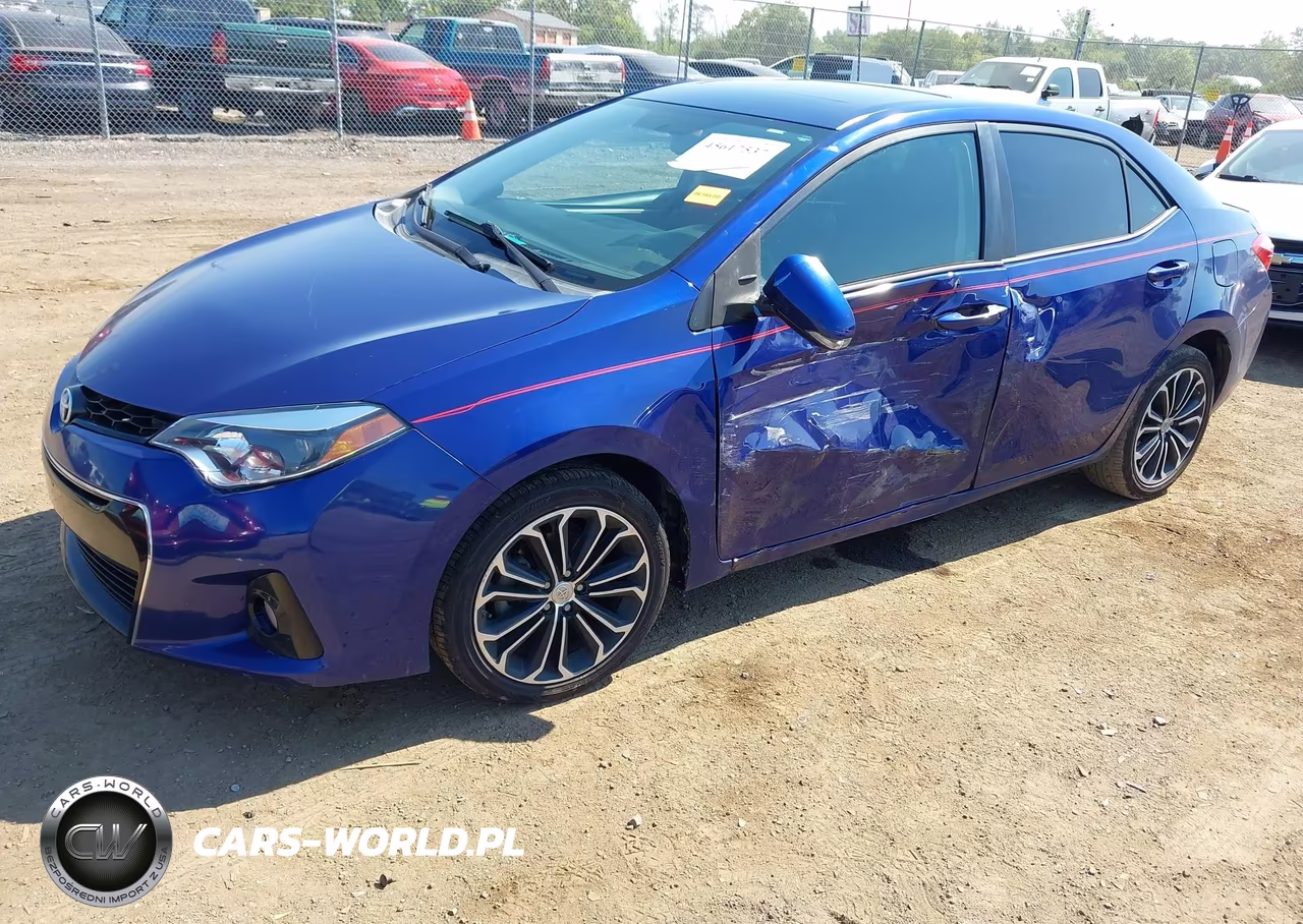 2015 Toyota Corolla S Plus VIN:5YFBURHE4FP197366 - 2