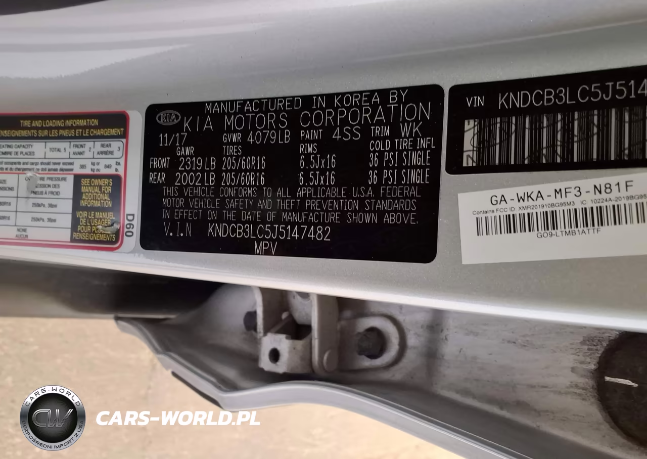 2018 Kia Niro Fe VIN:KNDCB3LC5J5147482 - 9
