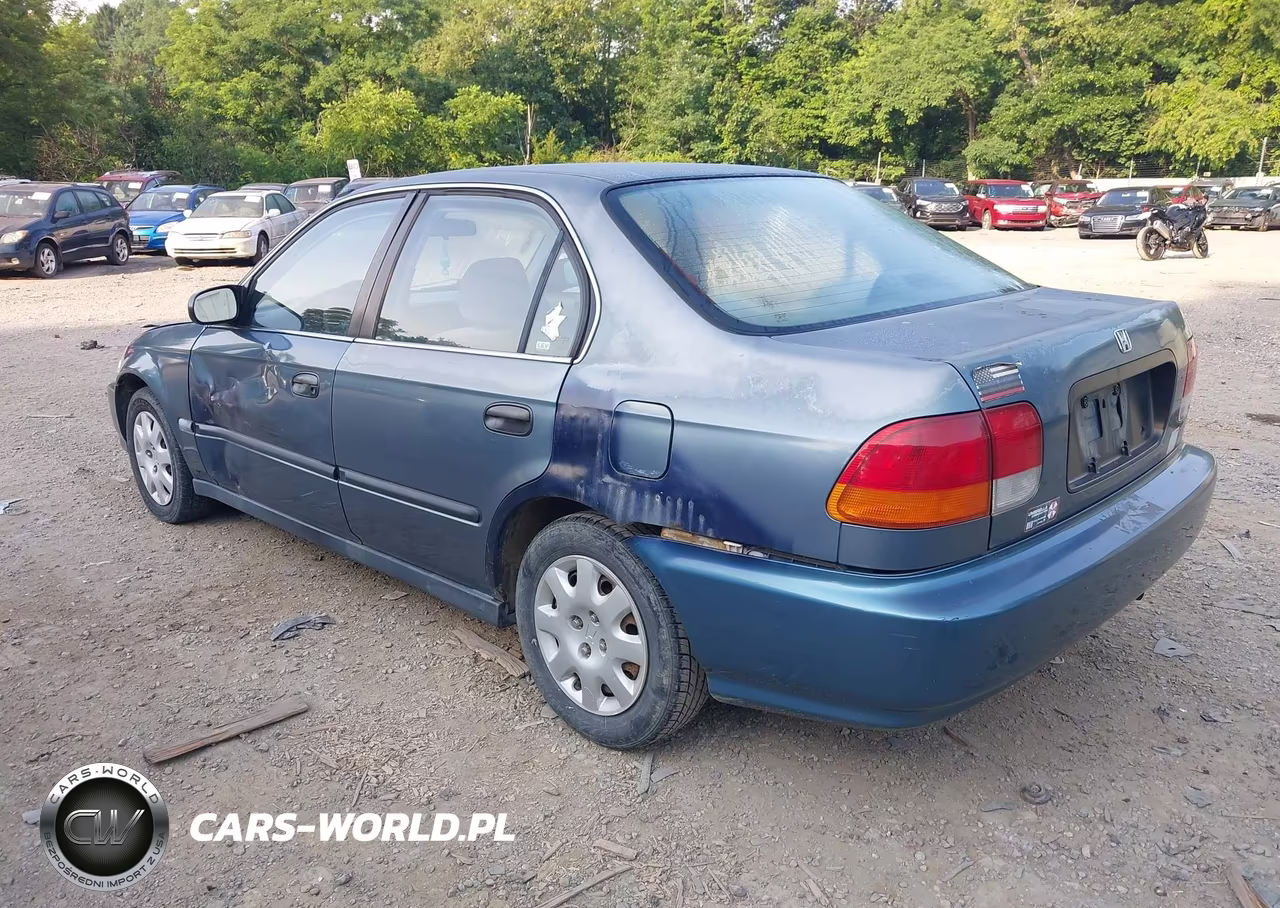 1998 Honda Civic Lx VIN:2HGEJ6677WH626872 - 3