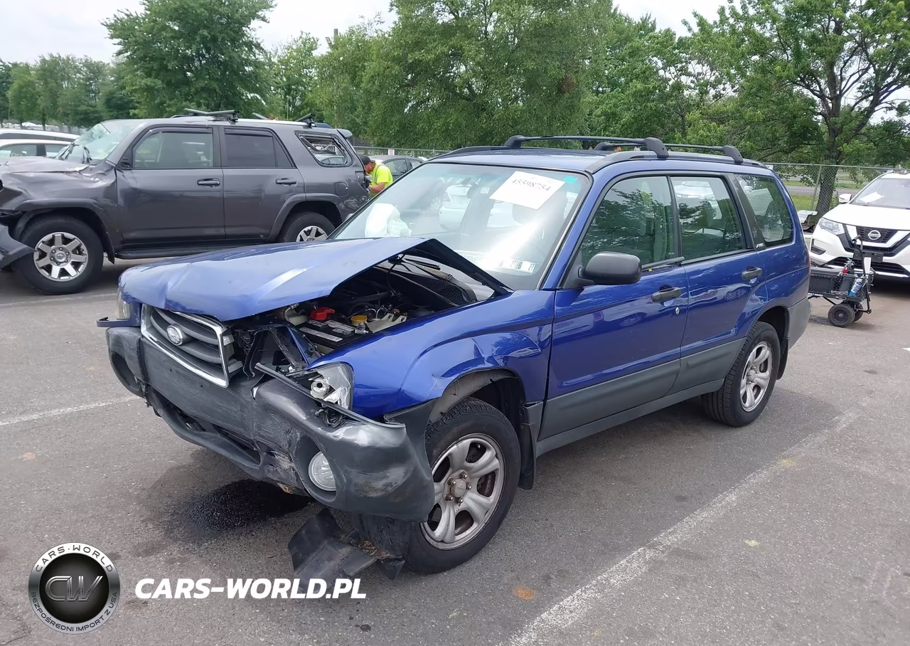 2003 Subaru Forester X VIN:JF1SG63643H736815 - 2