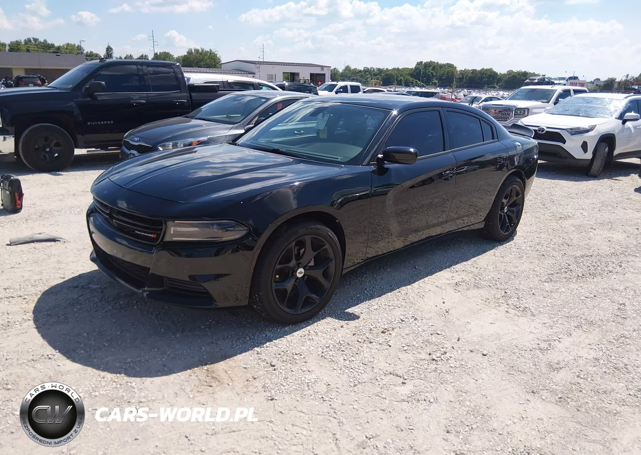 2018 Dodge Charger Sxt Rwd VIN:2C3CDXBG7JH244430 - 2