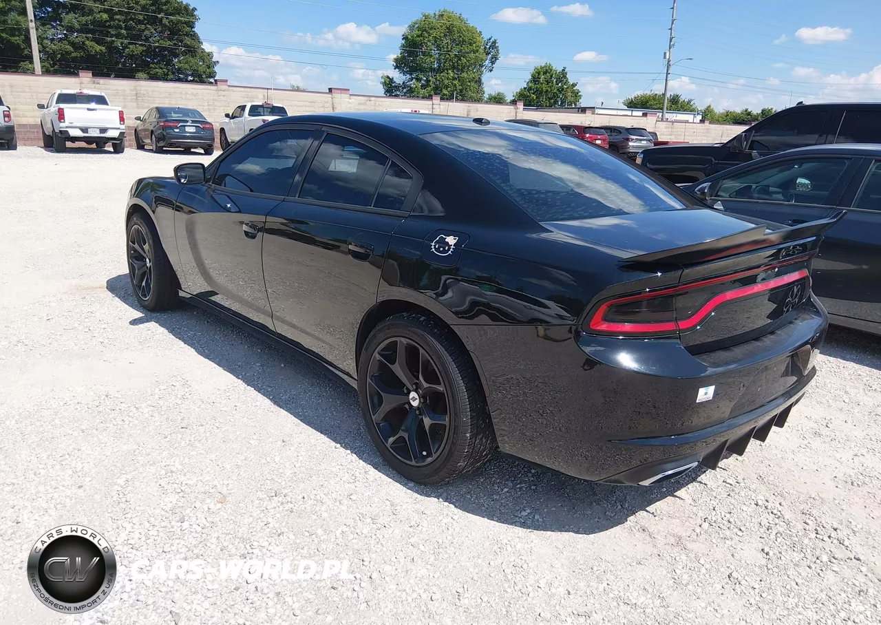 2018 Dodge Charger Sxt Rwd VIN:2C3CDXBG7JH244430 - 3