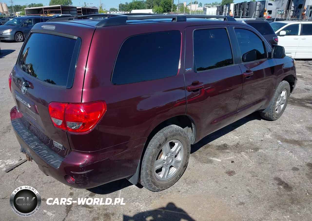 2008 Toyota Sequoia Sr5 5.7L V8 VIN:5TDZY64A48S008083 - 4