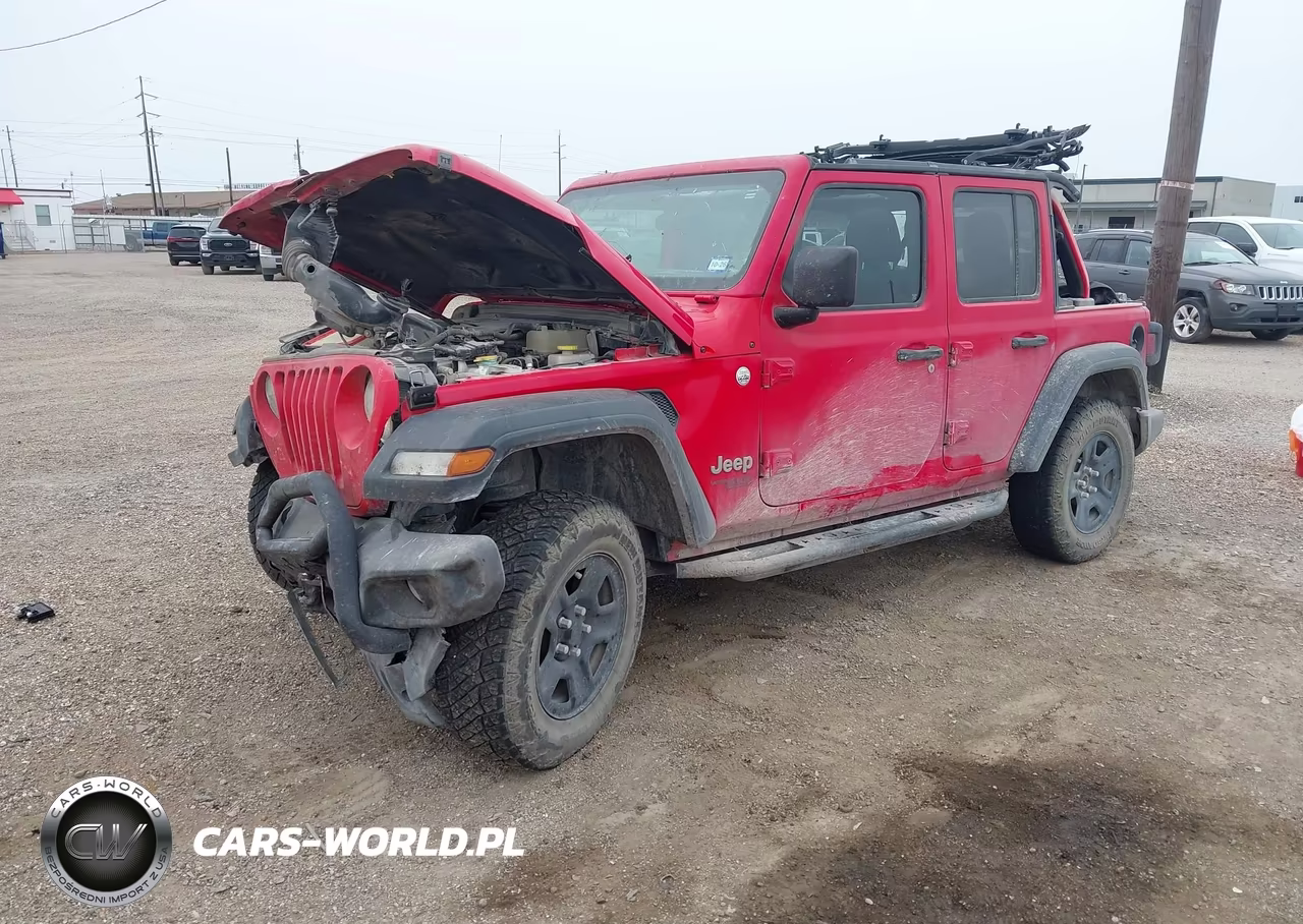 2018 Jeep Wrangler Unlimited Sport 4X4 VIN:1C4HJXDG0JW164248 - 2