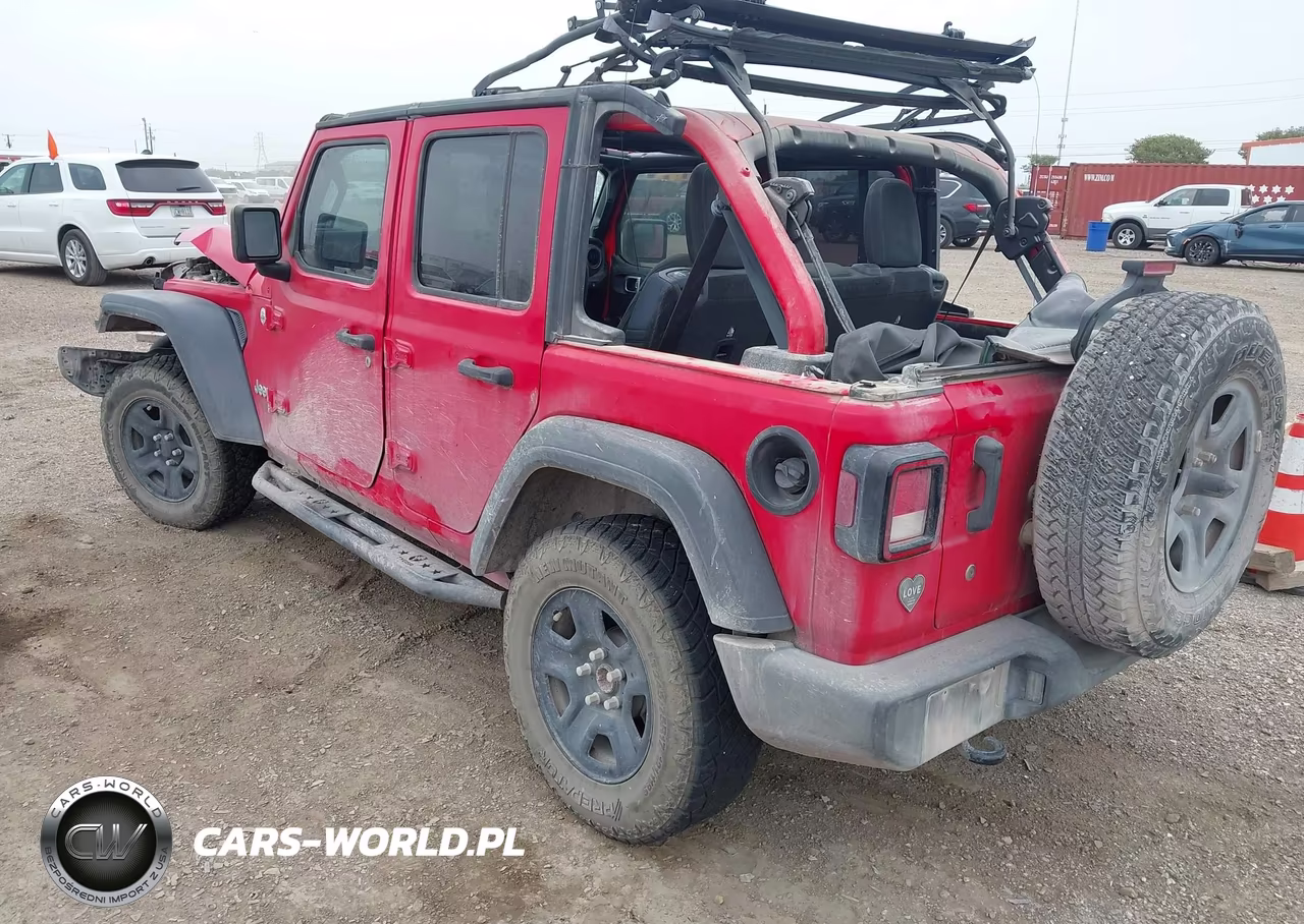 2018 Jeep Wrangler Unlimited Sport 4X4 VIN:1C4HJXDG0JW164248 - 3