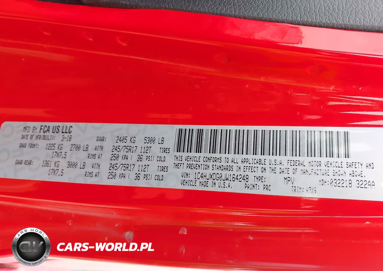 2018 Jeep Wrangler Unlimited Sport 4X4 VIN:1C4HJXDG0JW164248 - 9