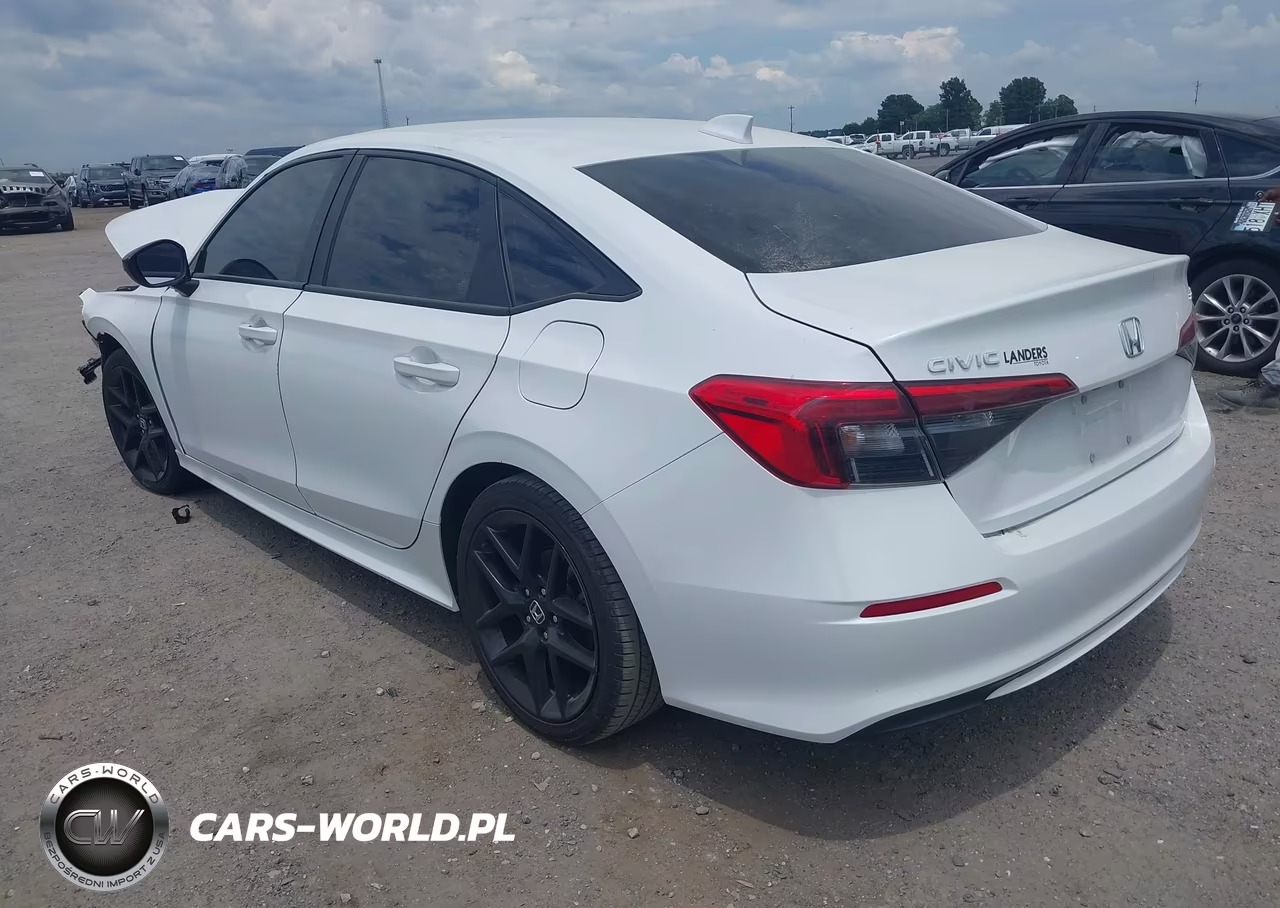 2022 Honda Civic Sport VIN:2HGFE2F52NH533529 - 3