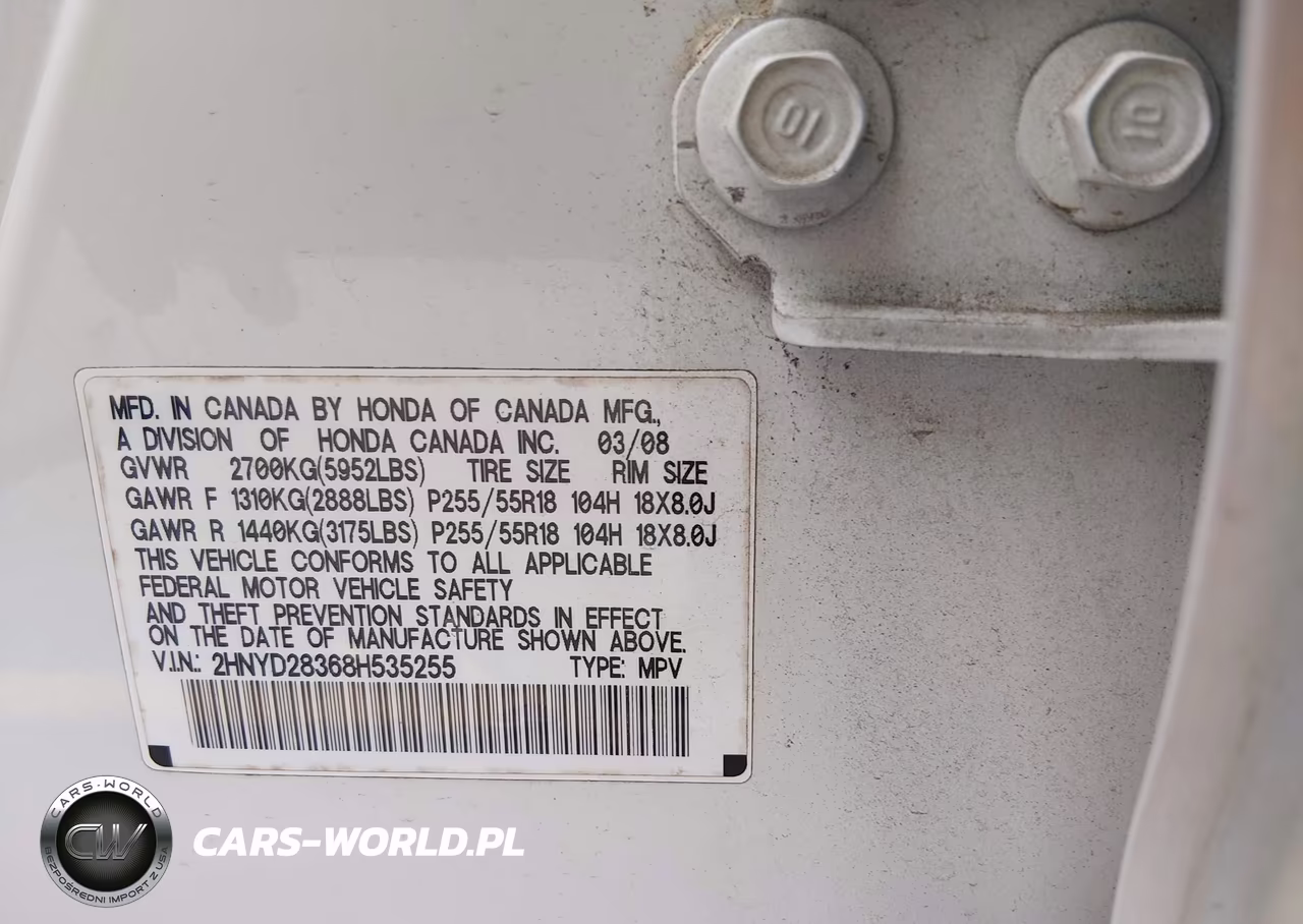 2008 Acura Mdx Technology Package VIN:2HNYD28368H535255 - 9