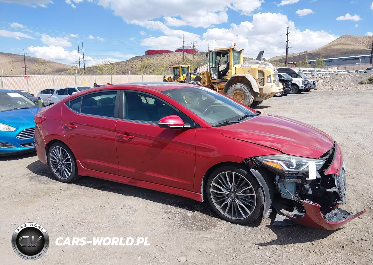2018 Hyundai Elantra Sport VIN:KMHD04LB3JU482135 - 13