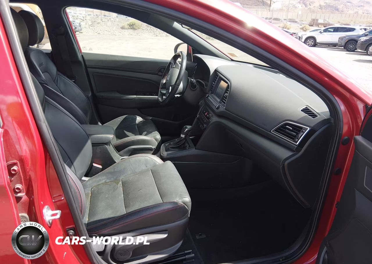 2018 Hyundai Elantra Sport VIN:KMHD04LB3JU482135 - 5