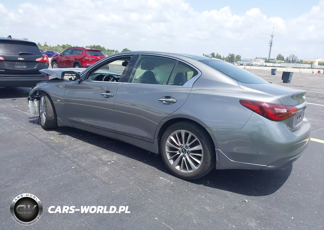 2019 Infiniti Q50 3.0T Luxe VIN:JN1EV7AP8KM516536 - 3