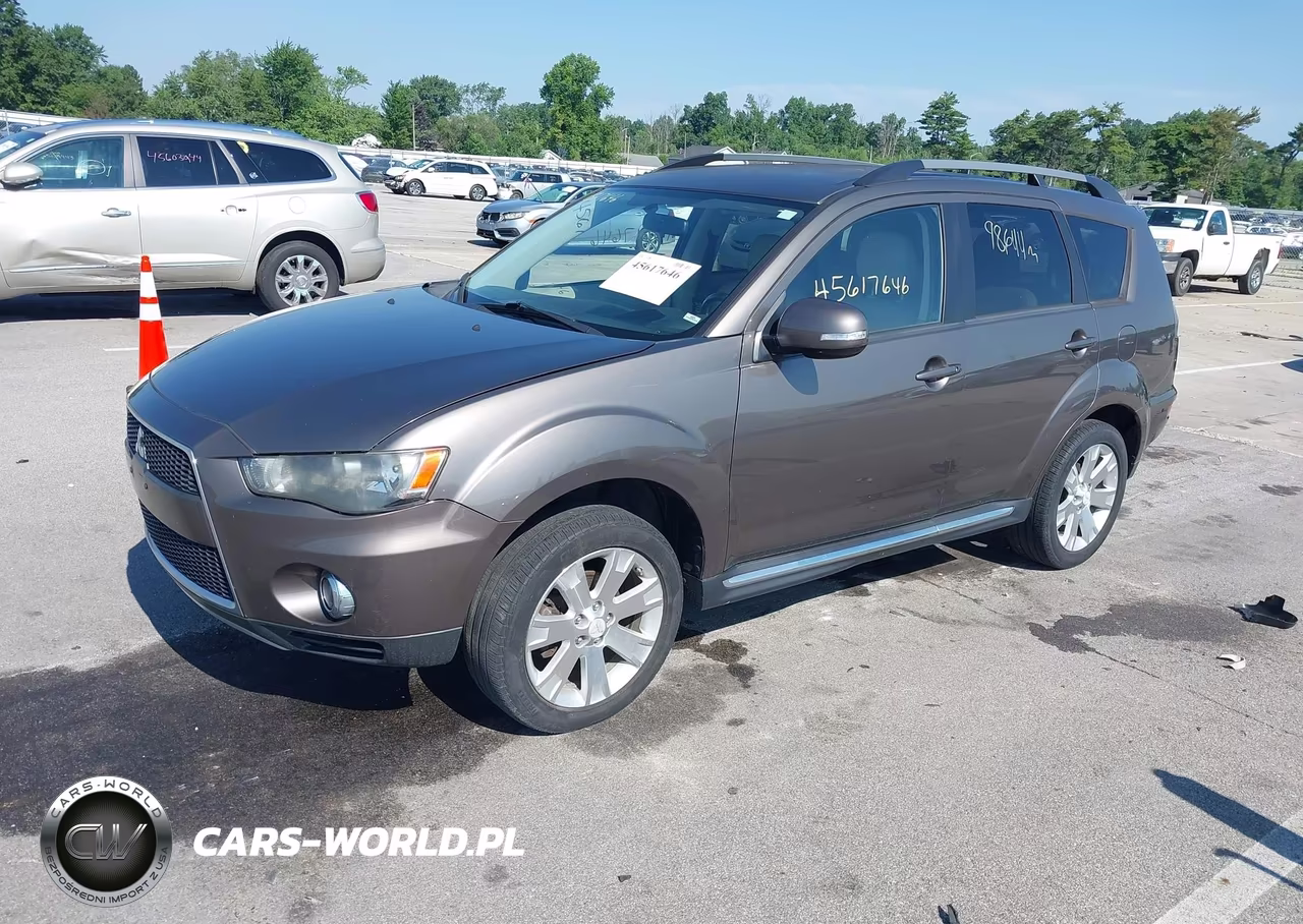2012 Mitsubishi Outlander Se VIN:JA4AS3AW5CU009836 - 2