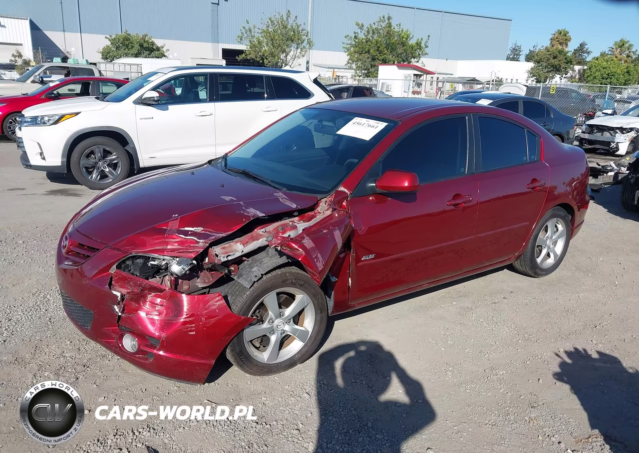 2006 Mazda Mazda3 S VIN:JM1BK323X61522262 - 2