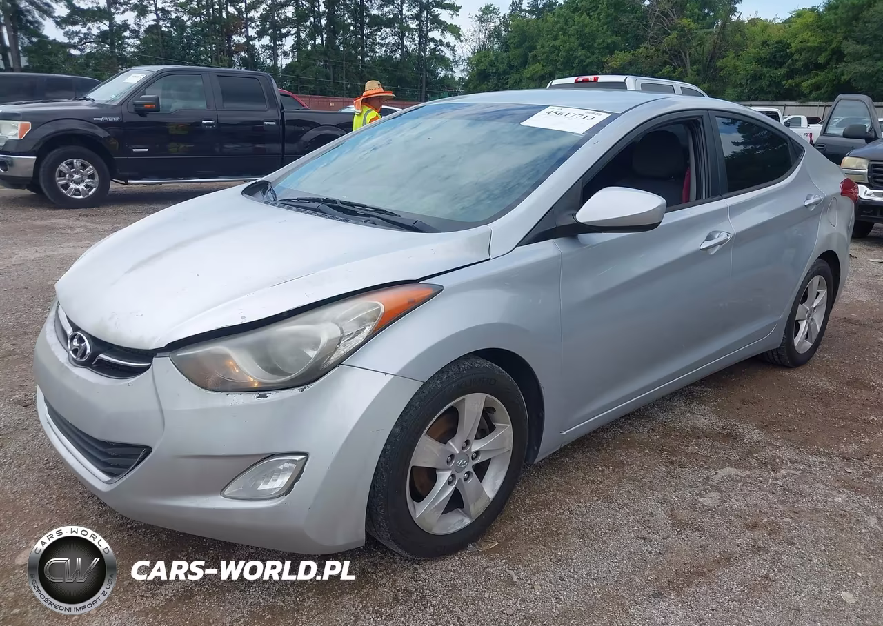 2012 Hyundai Elantra Gls VIN:5NPDH4AE2CH065614 - 2