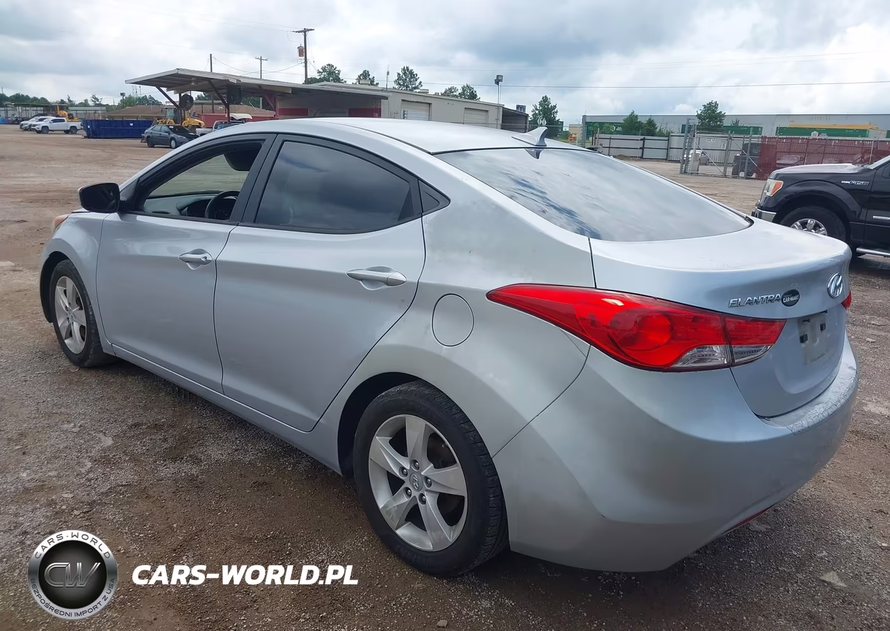 2012 Hyundai Elantra Gls VIN:5NPDH4AE2CH065614 - 3