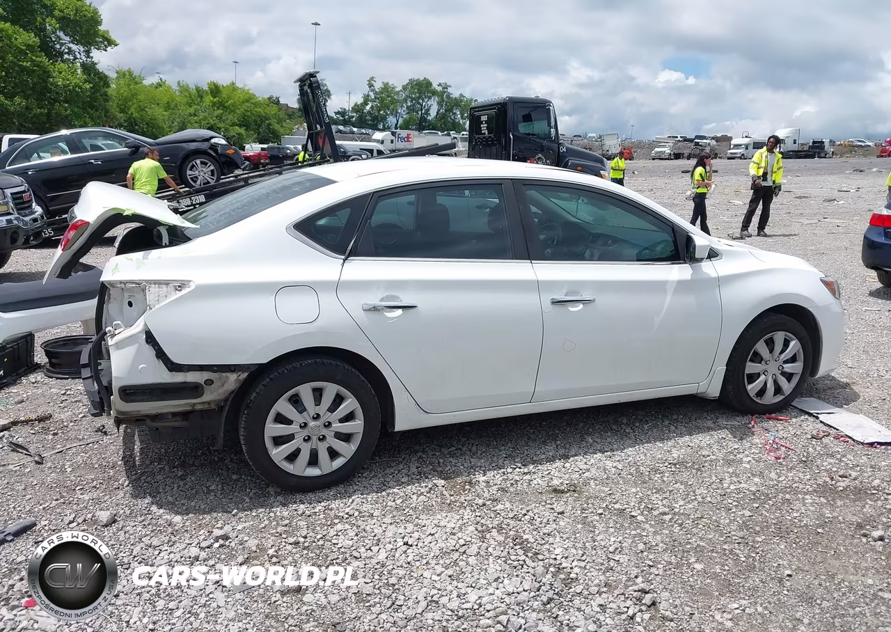 2019 Nissan Sentra S VIN:3N1AB7AP6KY231144 - 14