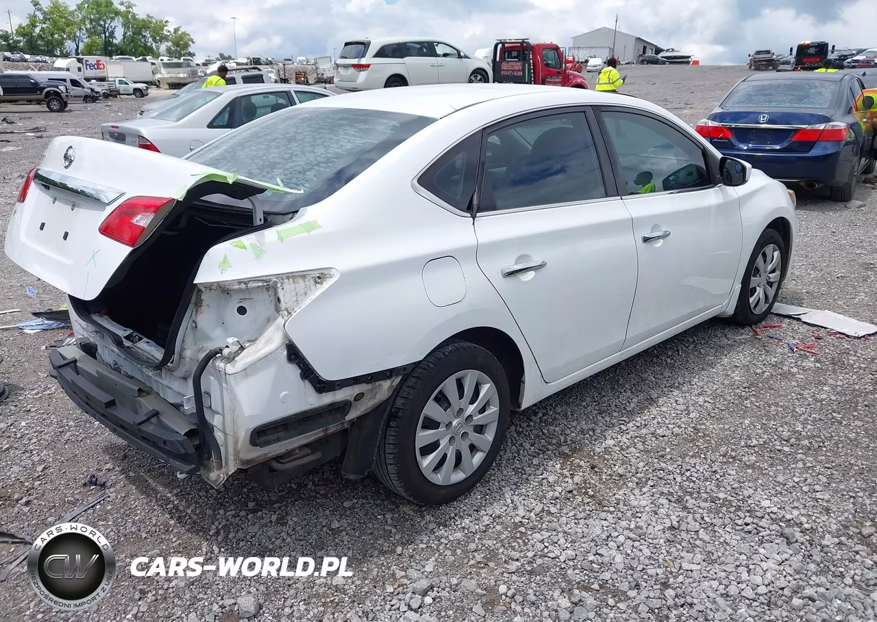 2019 Nissan Sentra S VIN:3N1AB7AP6KY231144 - 4